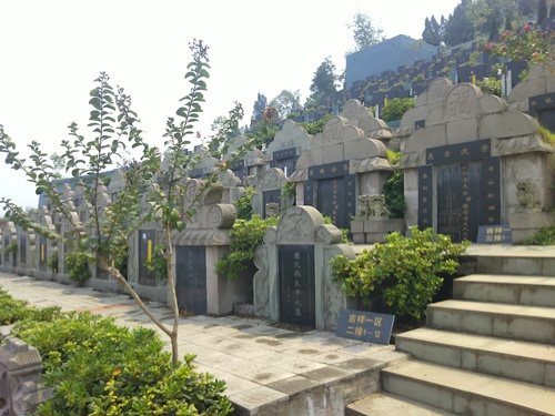 梯田式墓区